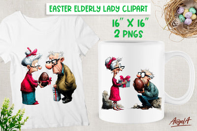Humor Easter clipart Sublimation Angelina Semenova 