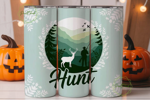 Hunt 20oz Tumbler Design Sublimation PixelChick 