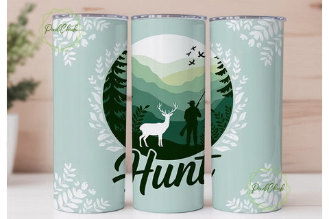 Hunt 20oz Tumbler Design Sublimation PixelChick 