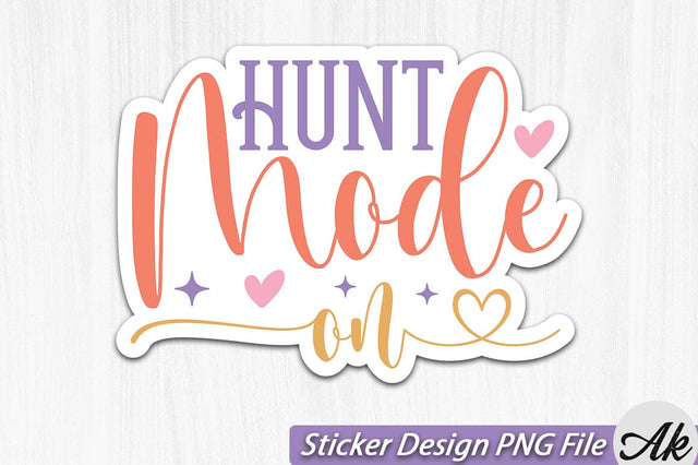 Hunt Mode On SVG And Sticker PNG Design SVG akazaddesign 