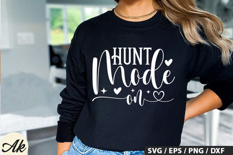 Hunt Mode On SVG And Sticker PNG Design SVG akazaddesign 