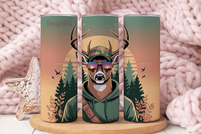 Hunter Buck 20oz Tumbler Wrap Sublimation DesignSVG 