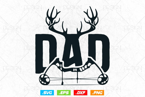 Hunter Dad Bow Hunting Svg Png, Fathers Day svg, Deer Hunting Svg, Hunting Gifts, Hunting Season Svg, WildLife Svg, Svg Files For Cricut SVG DesignDestine 