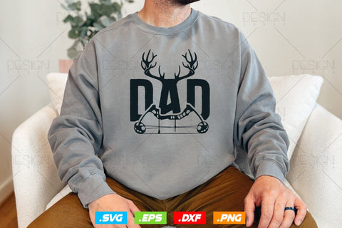 Hunter Dad Bow Hunting Svg Png, Fathers Day svg, Deer Hunting Svg, Hunting Gifts, Hunting Season Svg, WildLife Svg, Svg Files For Cricut SVG DesignDestine 
