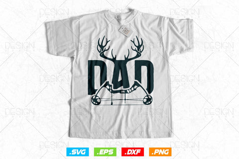 Hunter Dad Bow Hunting Svg Png, Fathers Day svg, Deer Hunting Svg, Hunting Gifts, Hunting Season Svg, WildLife Svg, Svg Files For Cricut SVG DesignDestine 
