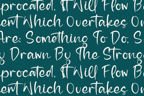 Hunters Fastera - Handwritten Script Font Font Letterena Studios 