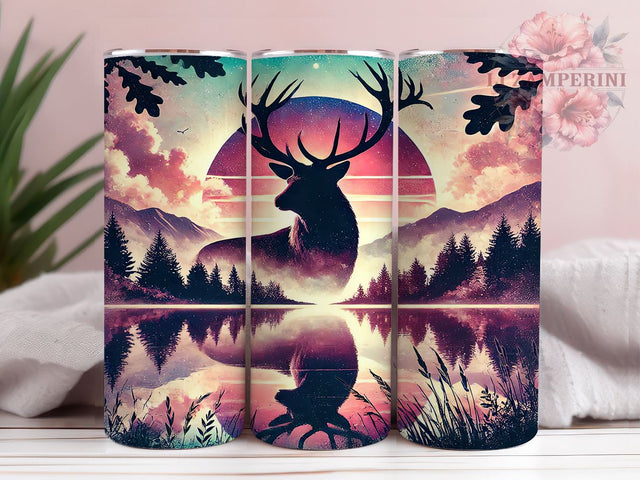 Hunting Camo Wildlife Outdoor Tumbler Wrap, Hunting Tumbler, 20oz Tumbler Wrap, Outdoor Drinkware, Sublimation Tumbler, Hunting Gifts, Camo Tumbler Design, Wildlife Tumbler Sublimation Li Zamperini 