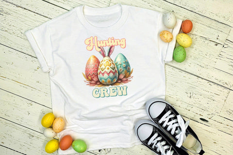 Hunting Crew | Easter Sublimation Design Sublimation CraftLabSVG 
