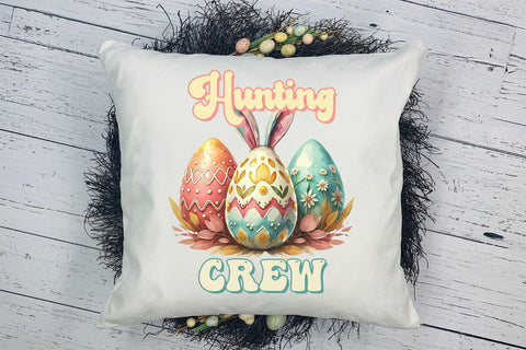 Hunting Crew | Easter Sublimation Design Sublimation CraftLabSVG 