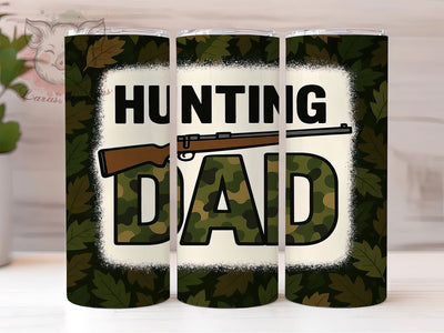 Hunting Dad Camouflage Quote 20oz Tumbler Wrap, Hunting Dad Quote, Camouflage Pattern, Dad Tumbler Design, Funny Dad PNG, 20oz Tumbler Wrap, Father's Day Sublimation, Outdoor Dad Design Sublimation Lara' s Designs 
