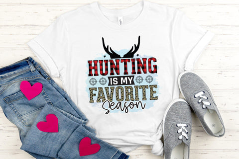 Hunting is My Favorite Season PNG Sublimation Sublimation CraftLabSVG 