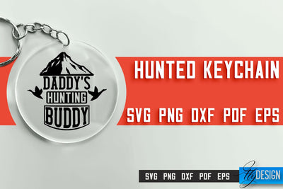 Hunting Keychain SVG Design | Hunter Club | Hunting SVG SVG Fly Design 