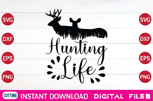 Hunting Life svg SVG designer krishna 