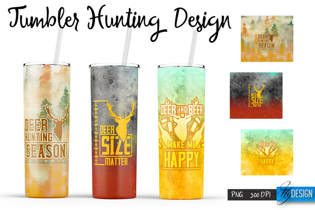 Hunting Quotes Tumblers Wrap 20 oz | PNG File | 300 DPI Sublimation Fly Design 