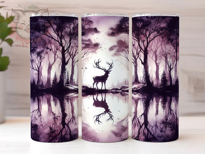 Hunting Season 20oz Tumbler Png, Straight & Tapered Tumbler Png, Deer Nature Tumbler Png, Digital Download PNG Sublimation Lara' s Designs 