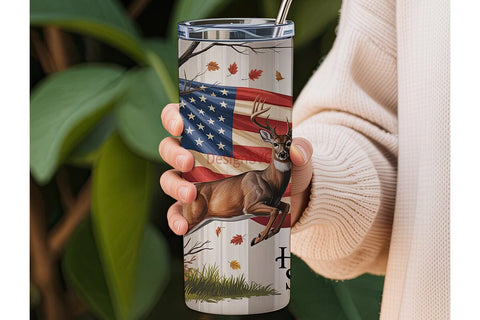 Hunting Season 20oz Tumbler Wrap Sublimation DesignSVG 