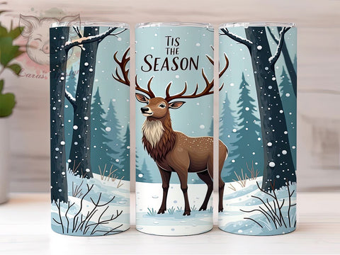 Hunting Tumbler, Deer Hunting Gift, Outdoor Decor, Sublimation Wrap, Seasonal Drinkware, Hunting Season, Wildlife Mug Sublimation Lara' s Designs 