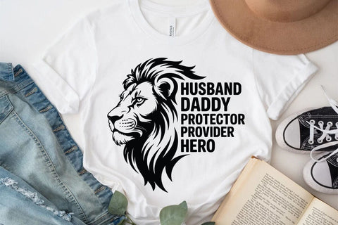 Husband Daddy protector provider hero SVG Angelina750 