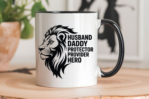 Husband Daddy protector provider hero SVG Angelina750 