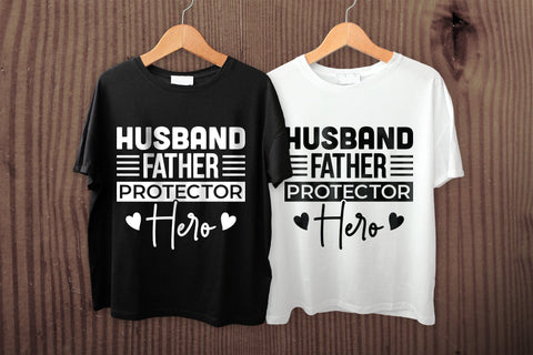 Husband Father Protector Hero, Fathers Day SVG SVG CraftLabSVG 