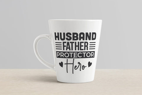 Husband Father Protector Hero, Fathers Day SVG SVG CraftLabSVG 