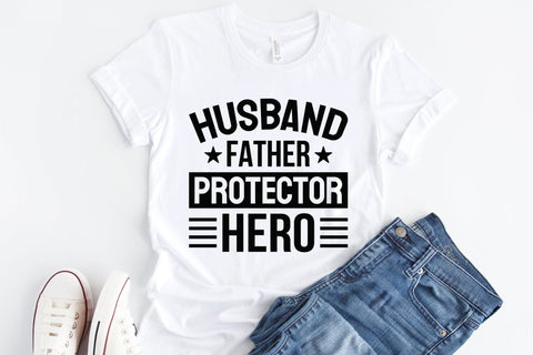 Husband Father Protector Hero SVG Cut File SVG CraftLabSVG 