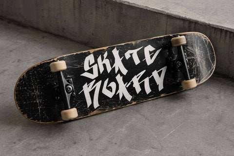 Hustle Strokes Font Prasetya Letter 
