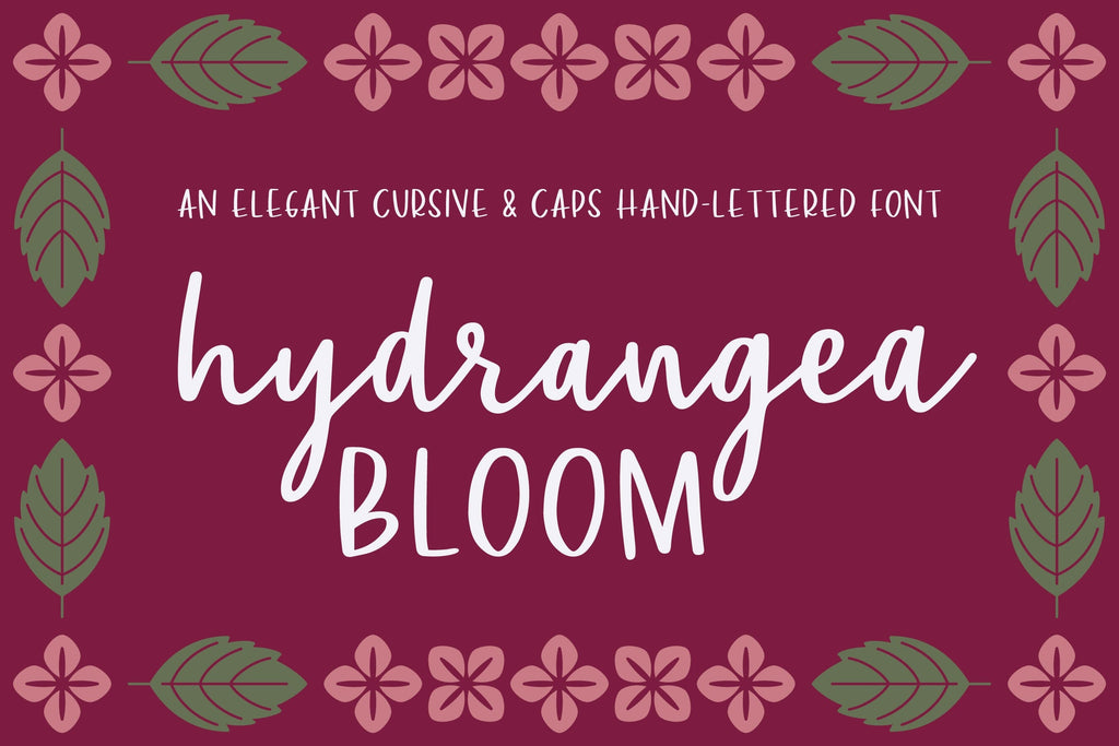 Hydrangea Bloom - So Fontsy