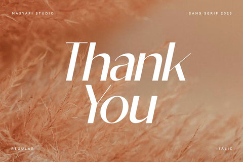 Hydrating Cream - Beauty Sans Serif Font Masyafi Studio 