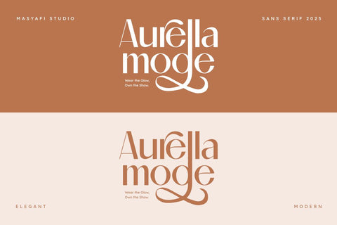 Hydrating Cream - Beauty Sans Serif Font Masyafi Studio 