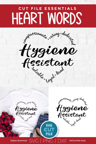 Hygiene Assistant svg for Cricut or Silhouette SVG SVG Cut File 