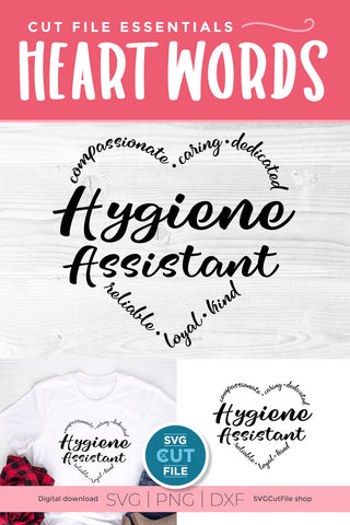 Hygiene Assistant svg for Cricut or Silhouette SVG SVG Cut File 