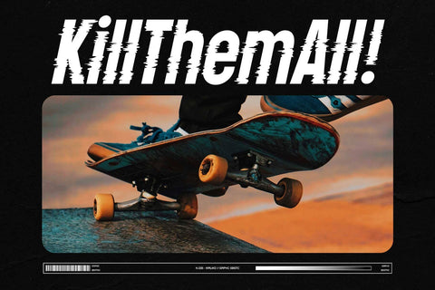 Hyperiot – Glitch Style Font Arterfak Project 