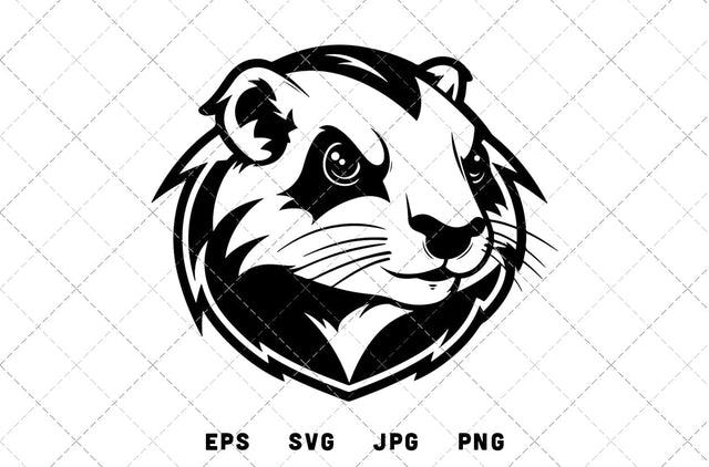 Hyrax Mascot Graphics - JPG, SVG, PNG, EPS - Digital Download with Commercial License for Cricut, Silhouette, Scan N Cut Crafting SVG Loveleen Kaur 