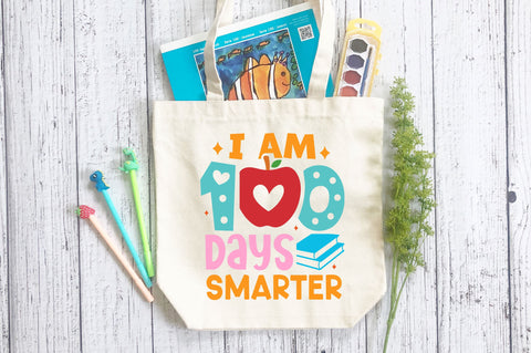 I am 100 days smarter SVG Design SVG Regulrcrative 