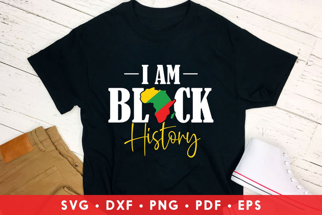 I Am Black History, Juneteenth SVG Design SVG CraftLabSVG 