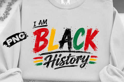 I Am Black History PNG Retro Design SVG DesignDestine 