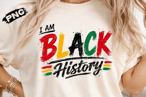 I Am Black History PNG Retro Design SVG DesignDestine 