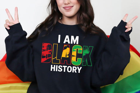 I Am Black History SVG, Black History Month, Juneteenth Svg SVG DesignDestine 