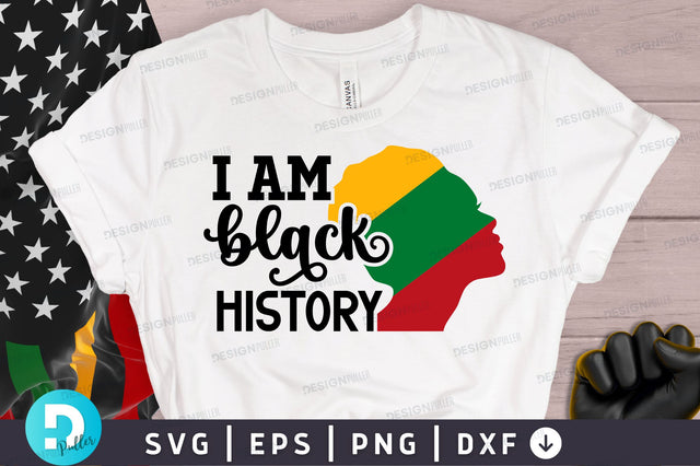 I am black history SVG Design SVG Regulrcrative 