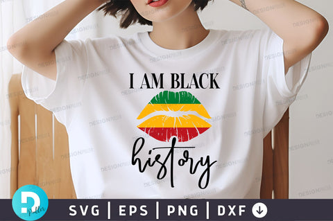 I am black history SVG Design SVG Regulrcrative 