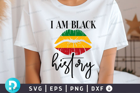 I am black history SVG Design SVG Regulrcrative 