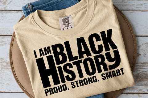 I Am Black History SVG PNG, Black History Month Svg SVG DesignDestine 