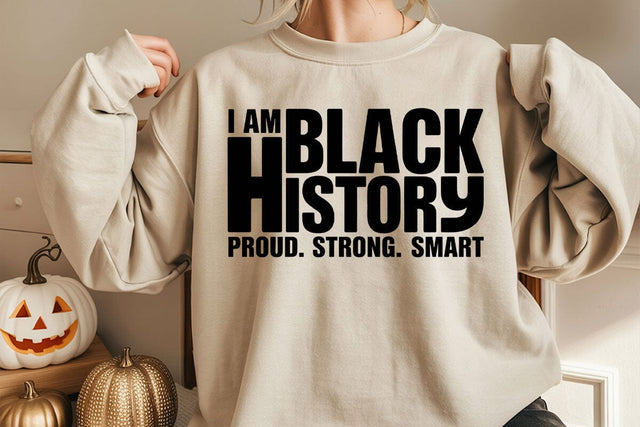 I Am Black History SVG PNG, Black History Month Svg SVG DesignDestine 