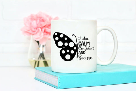 I Am Calm Confident and Secure, Self Love SVG SVG CraftLabSVG 