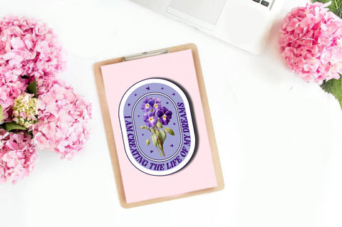 I am creating Sticker Design Sublimation Regulrcrative 