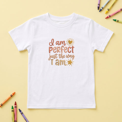 I Am Perfect Just the Way I Am Embroidery Design – Self Love Positive Affirmation Inspirational Machine Embroidery File Embroidery/Applique DESIGNS PatternFeed8 