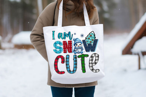 I am snow cute PNG Design Sublimation Designangry 