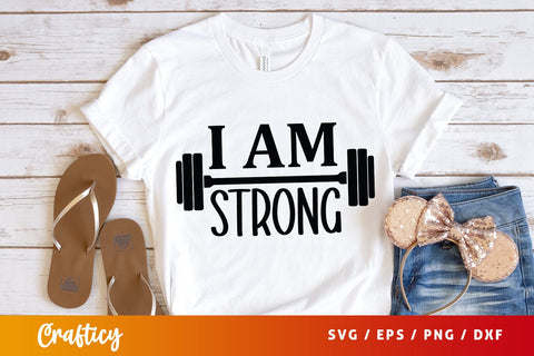 I am strong SVG Design SVG Designangry 
