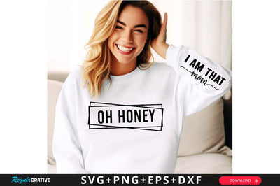 I Am That Mom Sleeve SVG Design, Inspirational sleeve SVG, Motivational Sleeve SVG Design, Positive Sleeve SVG SVG Regulrcrative 